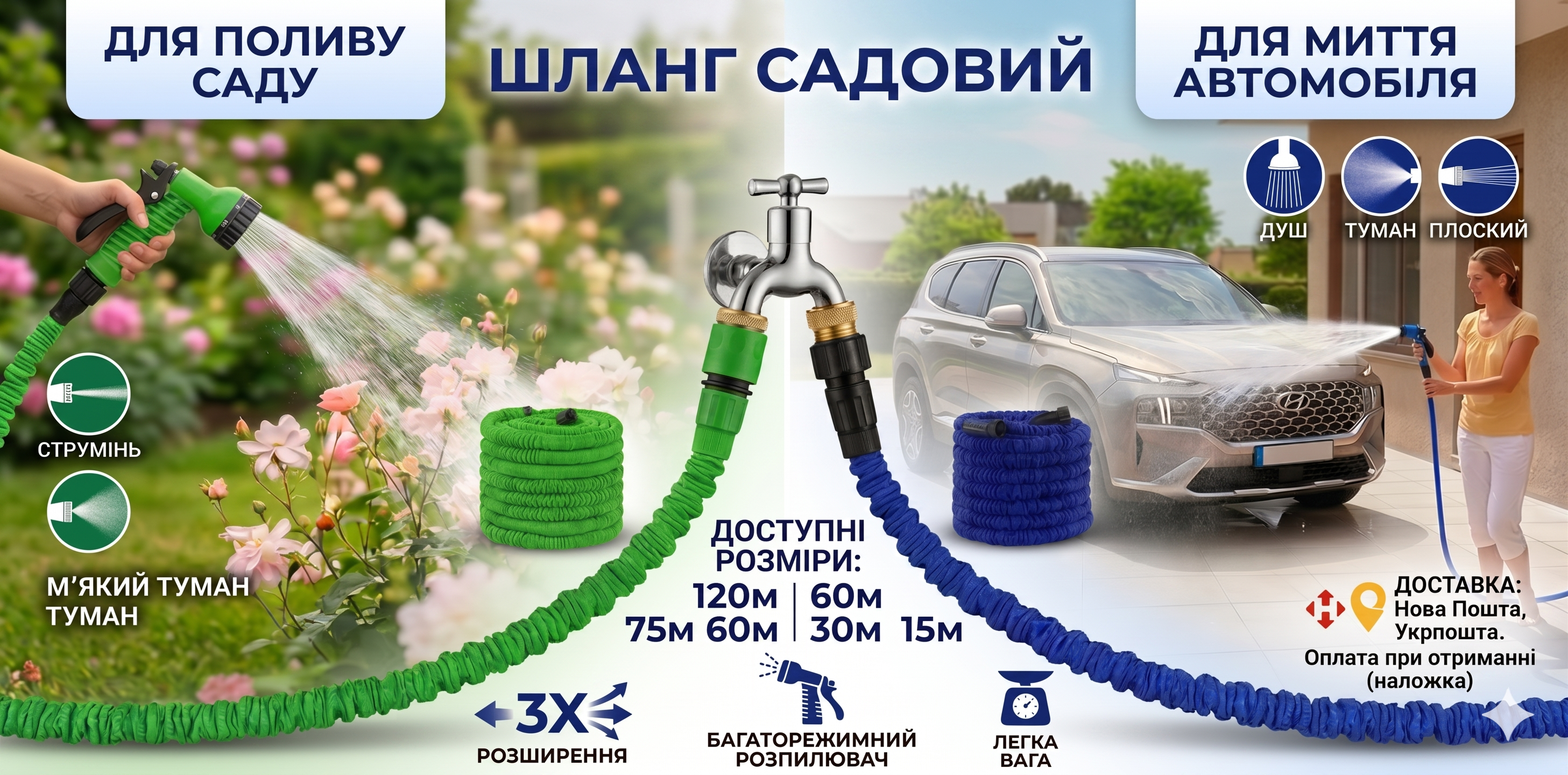 Садовий шланг X-Hose